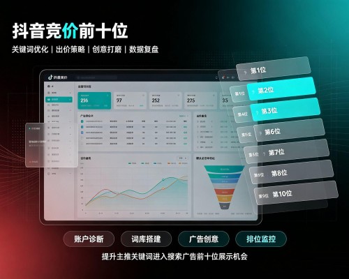 罗田抖音搜索竞价